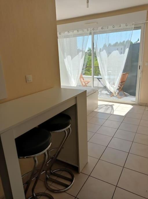 Studio Sur La Plage Des Dagueys Libourne Esterno foto