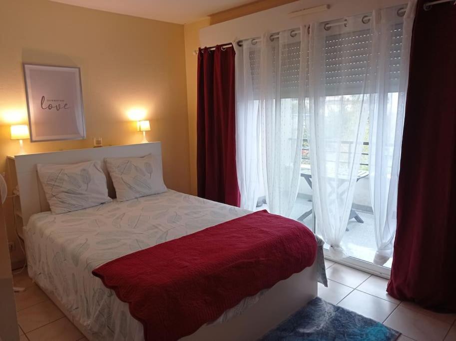 Studio Sur La Plage Des Dagueys Libourne Esterno foto